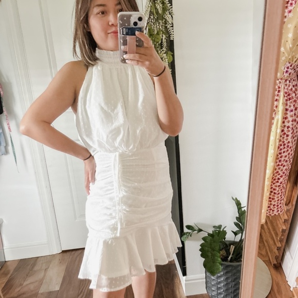 Lena Halter Sleeveless Dress. Size L